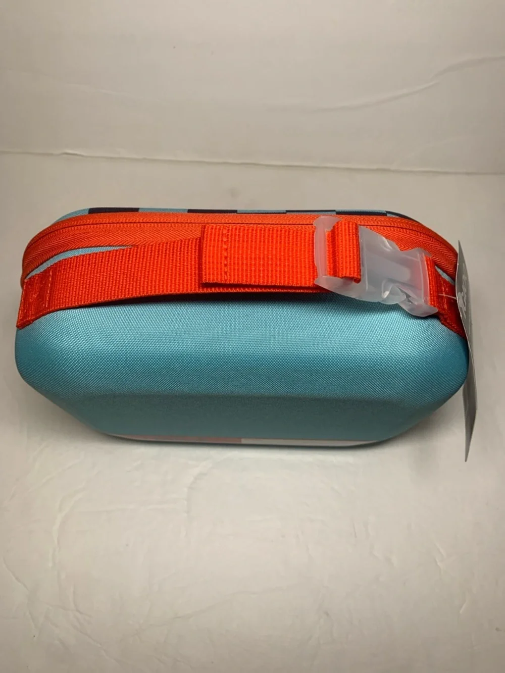 Igloo Hard Liner Storage Lunchbox Bag  6 Cans Checker Blue NWT